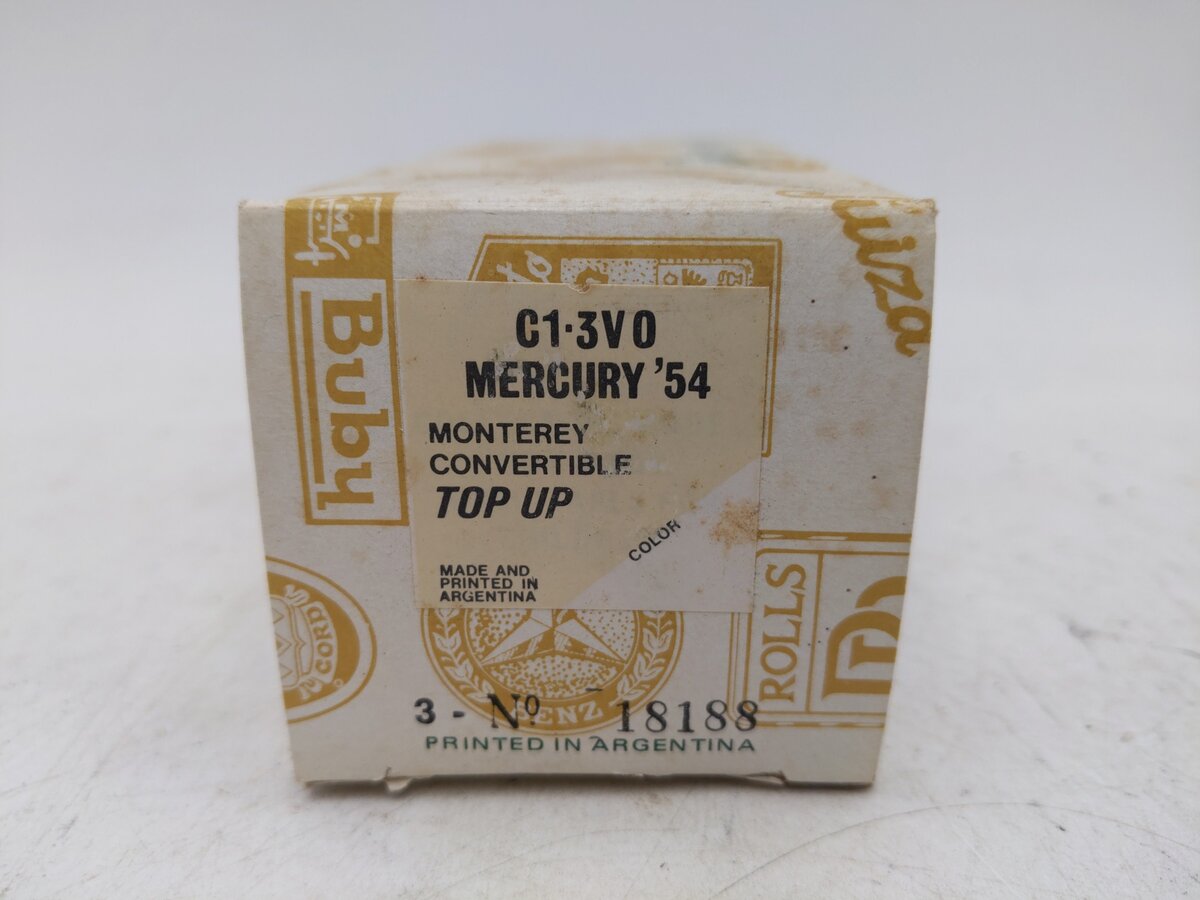 Collector's Classics 318188 1:43 1954 Mercury Monterey Convertible Top Up EX/Box