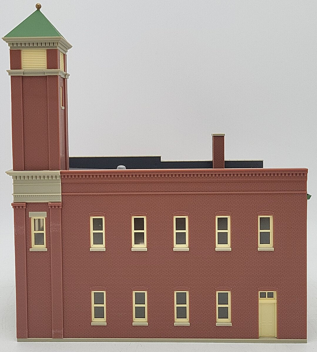 Walthers 933-2809 HO Built-Ups Fire Co. No. 4 Cornerstone Series Assembled EX