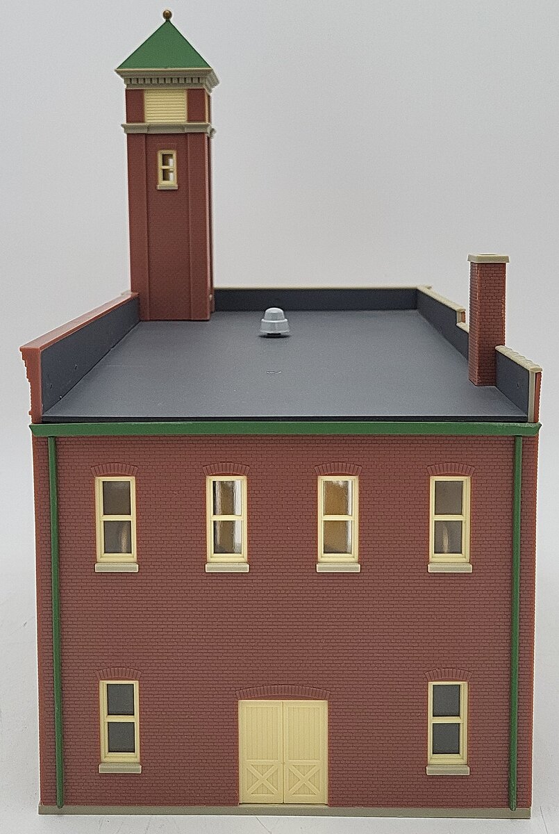 Walthers 933-2809 HO Built-Ups Fire Co. No. 4 Cornerstone Series Assembled EX