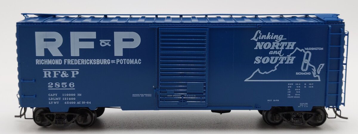 Kadee 4309 HO RF&P 40' PS-1 Single 6' Boxcar #2856 EX/Box