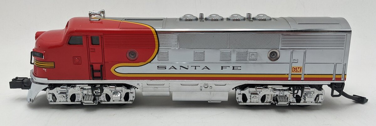 MTH 30-2482-3 O Scale Santa Fe F-3 A Unit Non-Powered Diesel Engine #18C EX