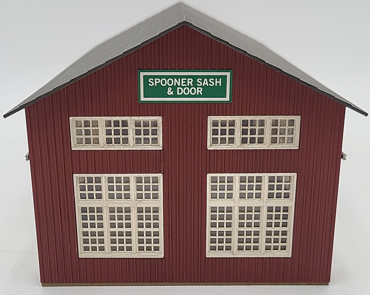 Walthers 933-2847 HO Built-Up Spooner Sash & Door - Assembled EX