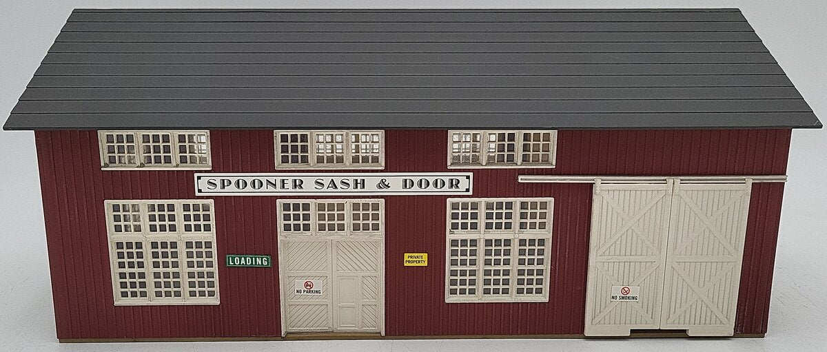 Walthers 933-2847 HO Built-Up Spooner Sash & Door - Assembled EX