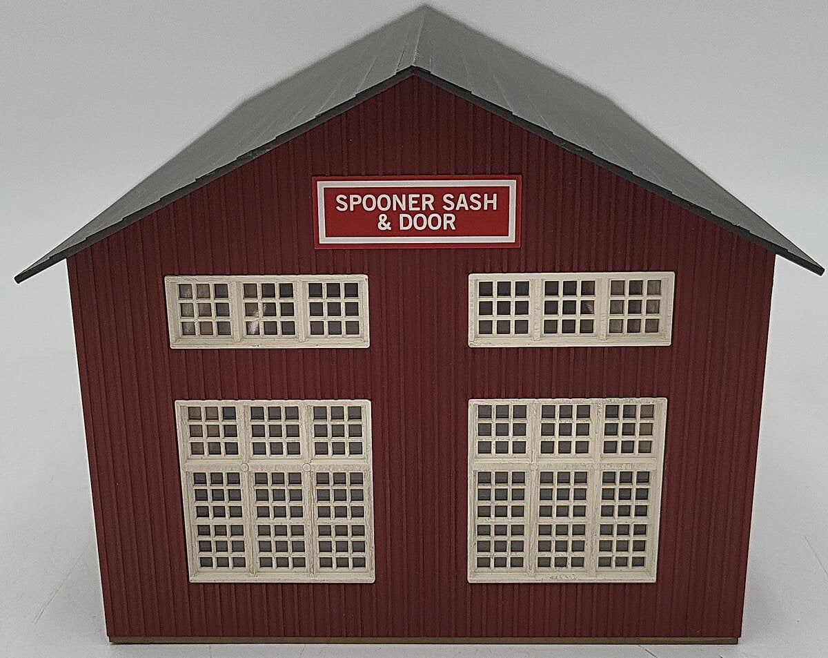 Walthers 933-2847 HO Built-Up Spooner Sash & Door - Assembled EX