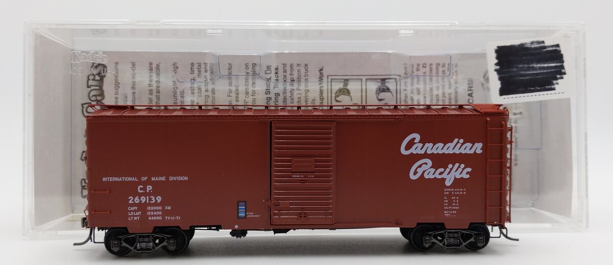 Kadee 4071 HO Canadian Pacific Boxcar #269139 EX/Box