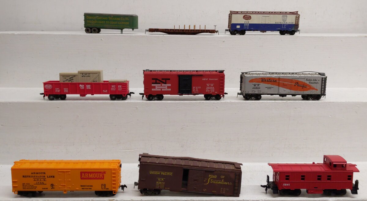 Lionel, Tyco, Athearn & Other HO Scale Freight Cars [8] VG