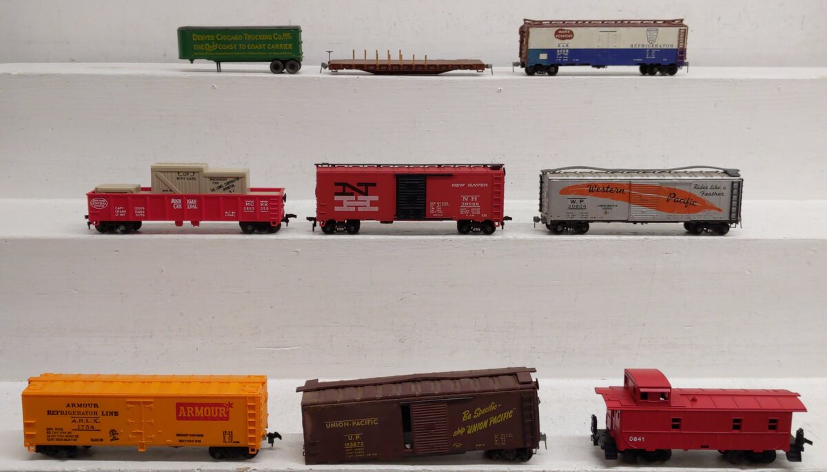 Lionel, Tyco, Athearn & Other HO Scale Freight Cars [8] VG