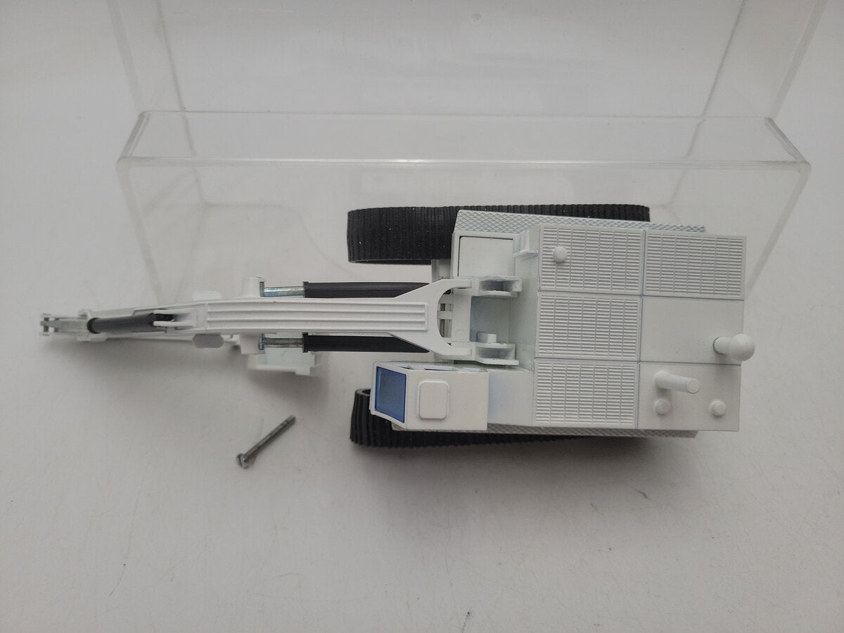 NZG 160 1:50 Scale White Caterpillar 245 Hydraulic Excavator Movable Arm/Bucket NIB