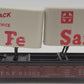 Athearn HO Scale Atchison Topeka Santa Fe Flatcar #93302 W/ Load EX