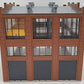 Walthers 933-3040 HO Car Shop Cornerstone Series Plastic Building - Assembled EX