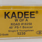 Kadee 5230 HO Western of Alabama 40' PS-1 Boxcar #18250 EX/Box