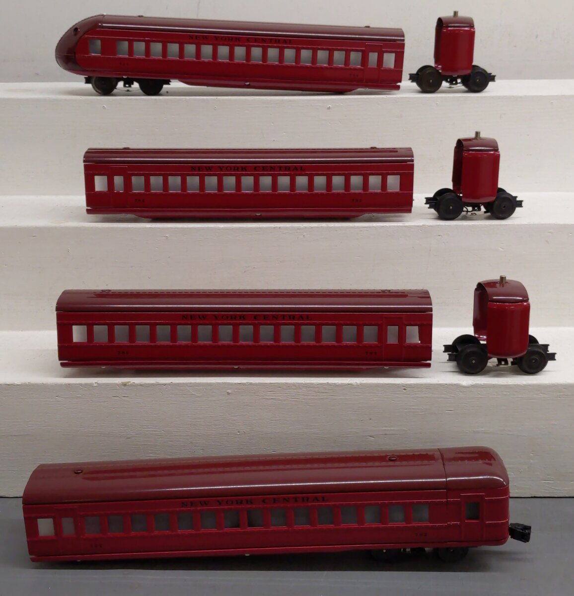 Pride Lines 793 O New York Central Railchief Passenger Set (Set of 4) - Repro NEW