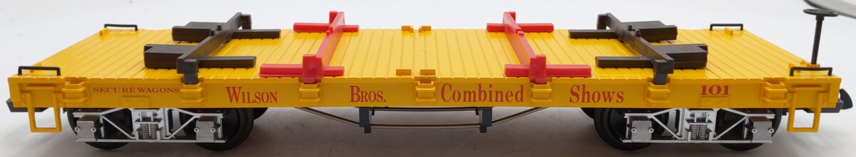 LGB 4160-DG G Scale Wilson Brothers Flatcar #101 EX/Box