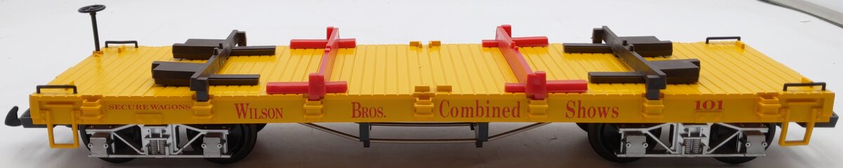 LGB 4160-DG G Scale Wilson Brothers Flatcar #101 EX/Box