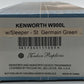 Tonkin 1:50 Diecast Kenworth W900L w/Sleeper St. Germain Green NIB