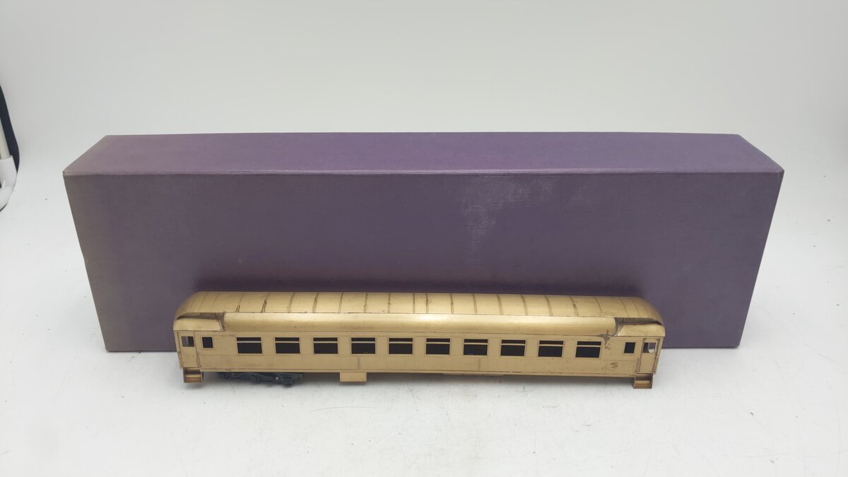 Lambert 840 HO Scale BRASS ATSF Passenger Coach (Unpainted) EX/Box
