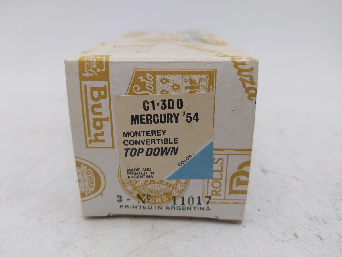 Collector's Classics 311017 1:43 1954 Mercury Monterey Convertible Top Down EX/Box