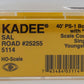 Kadee 5114 HO Scale Seaboard Air Line 40' PS-1 Boxcar #25255 EX/Box
