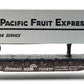 Atlas 3776 N Scale Piggy Back Flatcar With Pacific Fruit Express Trailer EX/Box