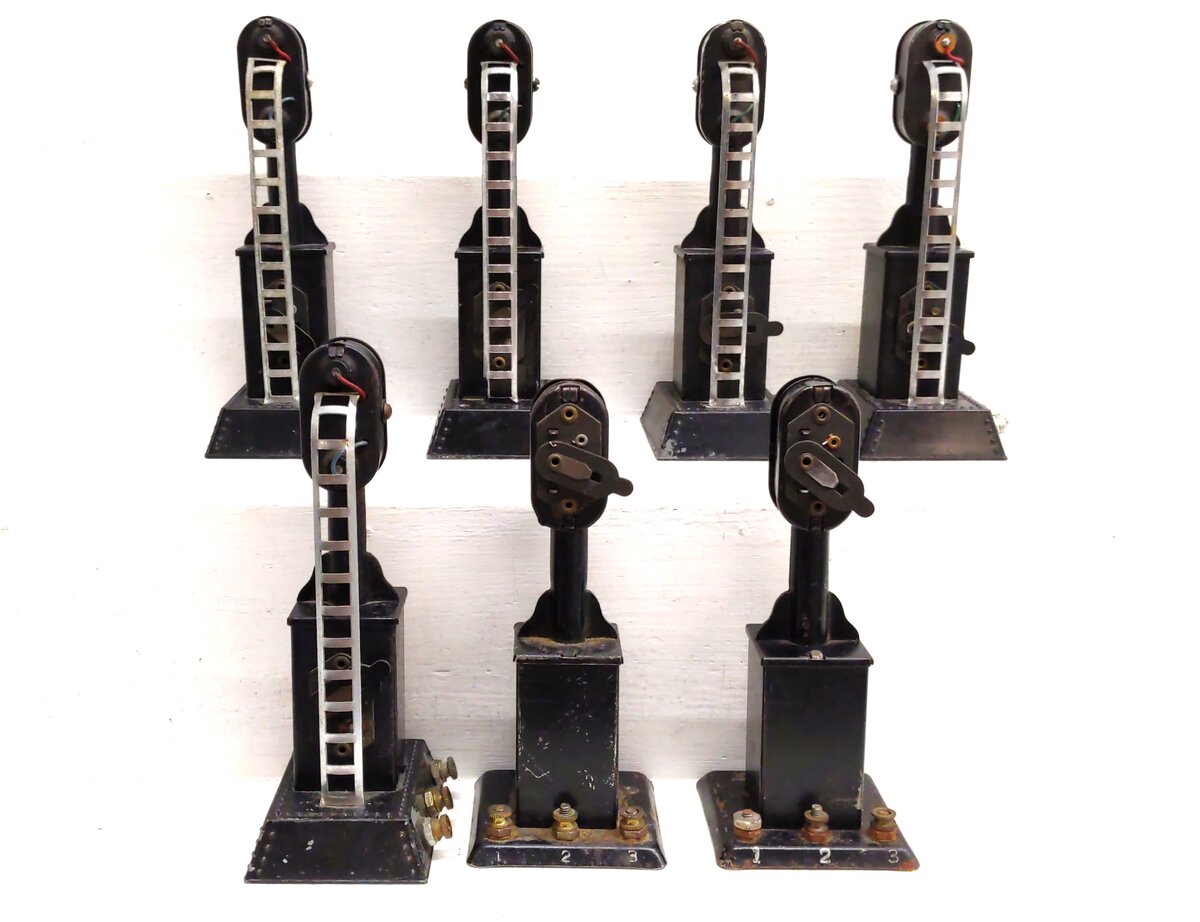 Marx 454 O Vintage Automatic Block Signals [7] VG