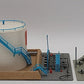 Kibri HO Scale Assorted Esso Buildings: 9900-9901, B-9808 [2] EX