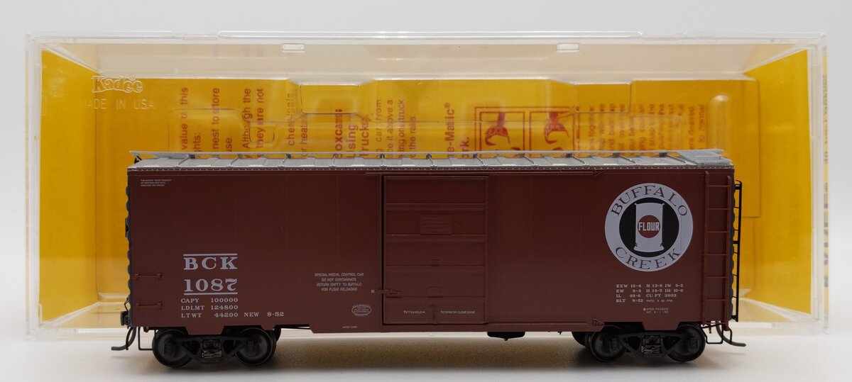 Kadee 4810 HO Buffalo Creek 40' PS-1 Boxcar #1087 EX/Box