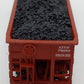 Bluford Shops 73456 N Scale 1950's Santa Fe 3 Bay Offset Side Hopper Car #78682 LN/Box