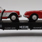 MTH 30-7624 O Gauge Auto Transport Flatcar with 2 Ertl '64 Corvettes #19640 LN/Box