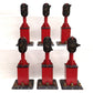 Marx 404 Vintage O Metal Block Signals [6] VG