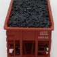 Bluford Shops 73456 N Scale 1950's Santa Fe 3 Bay Offset Side Hopper Car #78966 LN/Box