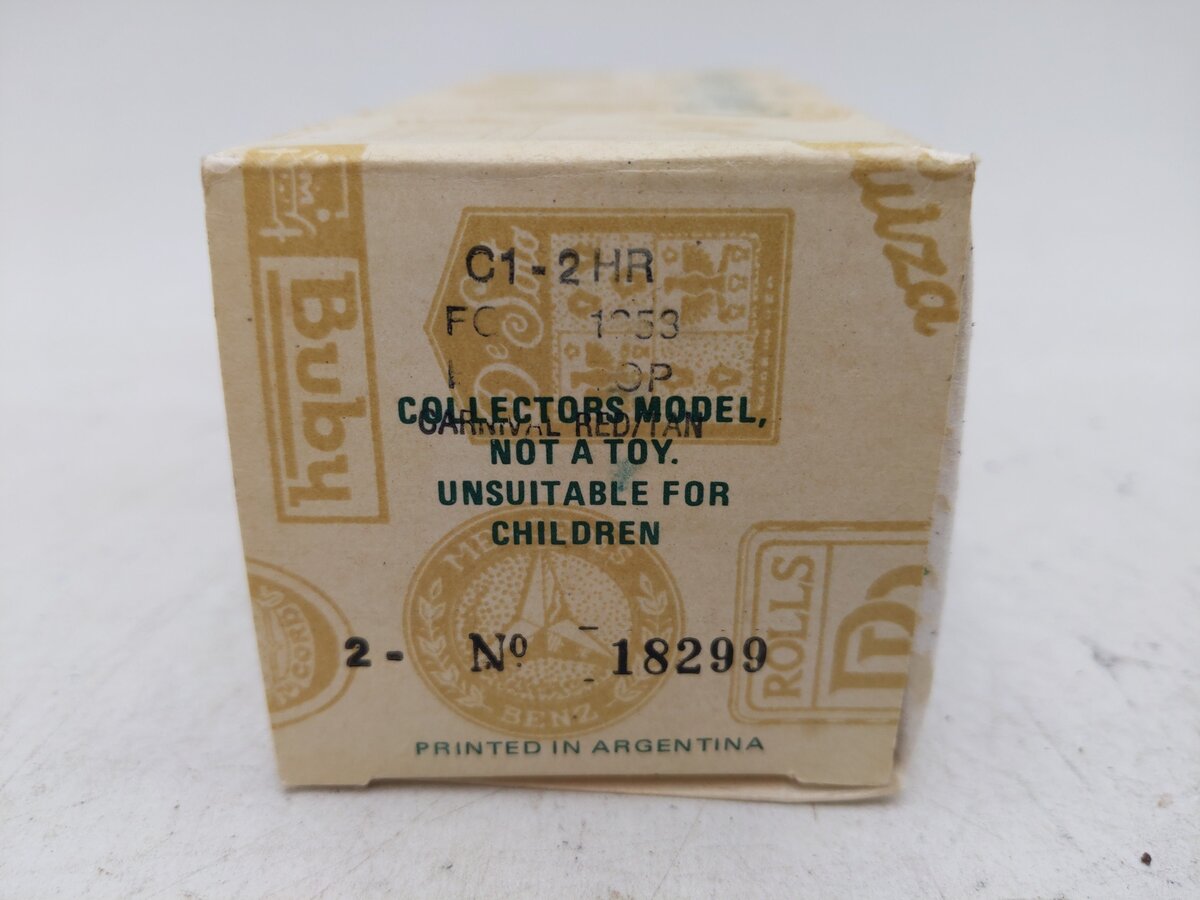 Collector's Classics 218299 1:43 1953 Ford Sunliner EX/Box