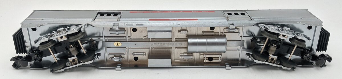 MTH O Scale Chrome Santa Fe Passenger Baggage Car #3523 EX