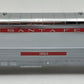 MTH O Scale Chrome Santa Fe Passenger Baggage Car #3523 EX