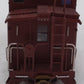 Oriental Limited HO Scale BRASS AT&SF Round Roof Caboose #2262 - Painted EX/Box