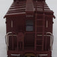 Oriental Limited HO Scale BRASS AT&SF Round Roof Caboose #2262 - Painted EX/Box