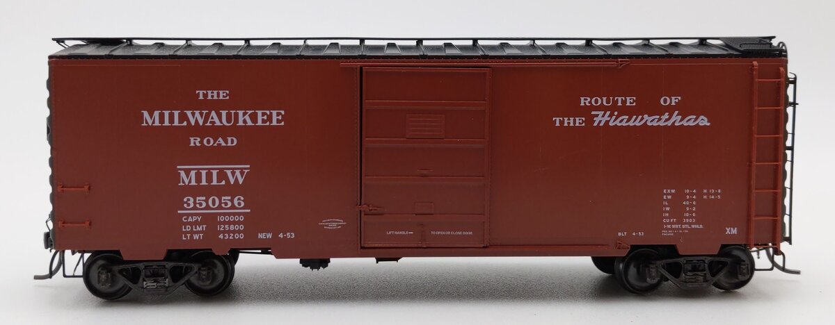 Kadee 4812 HO Scale Milwaukee Road 40' PS-1 Boxcar #35056 EX/Box