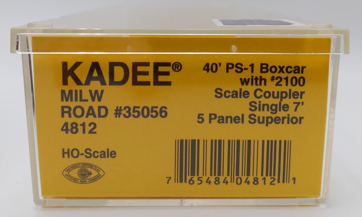 Kadee 4812 HO Scale Milwaukee Road 40' PS-1 Boxcar #35056 EX/Box
