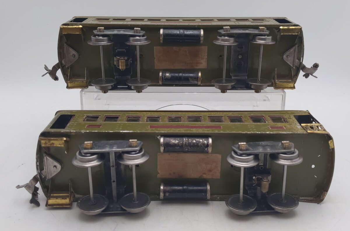 Lionel Vintage Standard Gauge Passenger Cars: 337, 338 [2]