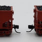 Bluford Shops 14452 N Scale ATSF 14-Panel Rib Side 3-Bay Hopper Car 2 Pack EX/Box