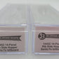 Bluford Shops 14452 N Scale ATSF 14-Panel Rib Side 3-Bay Hopper Car 2 Pack EX/Box