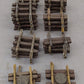 Assorted LGB G Scale Straight 3 to 6 Inch Track Sections [30] VG