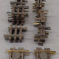 Assorted LGB G Scale Straight 3 to 6 Inch Track Sections [30] VG