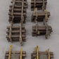 Assorted LGB G Scale Straight 3 to 6 Inch Track Sections [30] VG