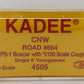 Kadee 4505 HO CNW 40' PS-1 Boxcar w/ #2100 Scale Coupler #664 EX/Box