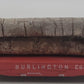 Athearn HO Scale Chicago Burlington & Quincy Flatcar 95126 W/ Logs VG