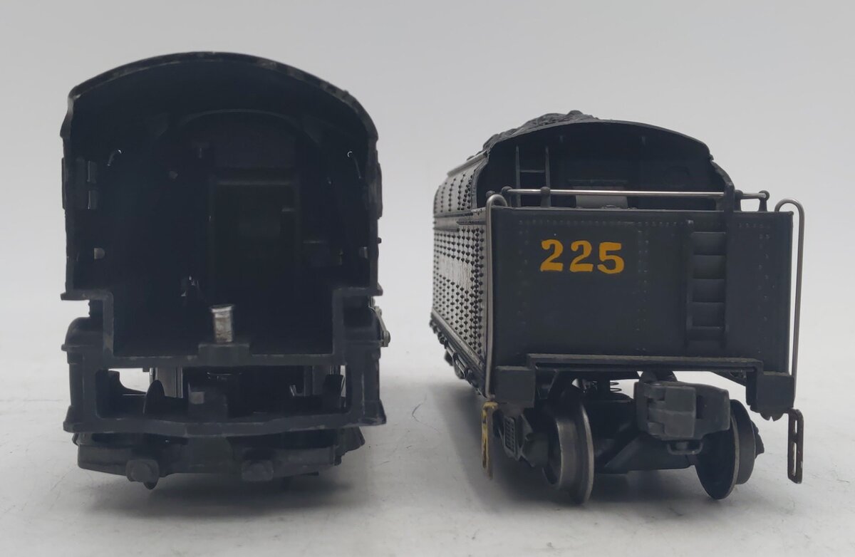 Lionel 225E Vintage O Prewar 2-6-2 Tinplate Steam Loco & 2235 Tender - Custom EX