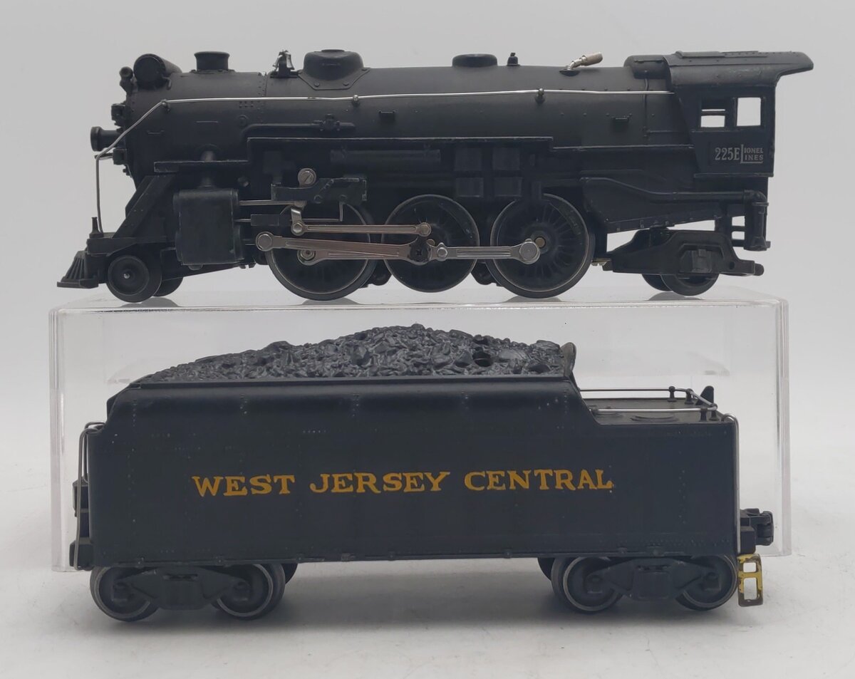 Lionel 225E Vintage O Prewar 2-6-2 Tinplate Steam Loco & 2235 Tender - Custom EX