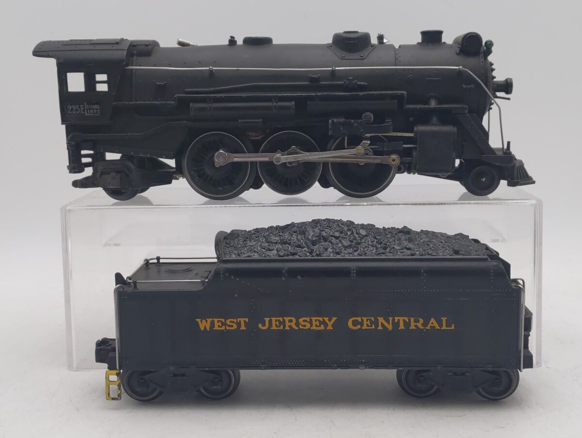 Lionel 225E Vintage O Prewar 2-6-2 Tinplate Steam Loco & 2235 Tender - Custom EX