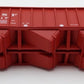 Bluford Shops 14061 N Scale Santa Fe 14 Panel Rib Side Hopper Car #80117 w/ Load LN/Box