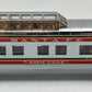 MTH O Scale Santa Fe Vista Dome Passenger Car "White Eagle" EX